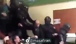 برخورد پلیس اسپانیا مردم بارسلونا اگر توی ایران این اتفاق میفتاد چی میشد؟