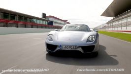 Launch Control and powerslides Porsche 918 Spyder