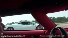 کوئنیگزگ Agera R در مقابل فراری 458 Italia
