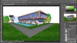 آموزش طراحی کانسپت معماری در SketchUp Photoshop