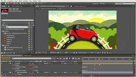 اموزش افتر افکت Vector.Car.Animation AFTER EFECT