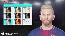 ادیت فیس مسی برای Pes2018