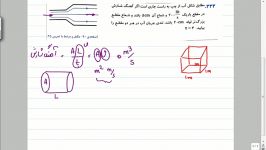 حل سوال های پرتکرار فشار اصل برنولی 1