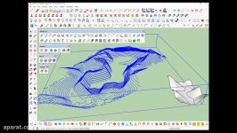 آموزش مدلسازی توپوگرافی در اسکچاپ