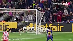 خلاصه بازی بارسلونا 6 1 خیرونا HD
