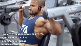 THE RAW LEAN BULK EP5 BOULDER SHOULDERS WORKOUT