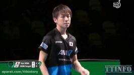 【卓球】JUNG YOUNGSIK vs NIWA KOKI TEAM WORLD CUP 2018 MS JAPAN  KOREA 12