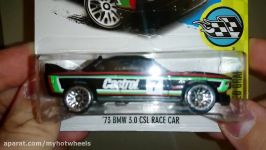 BMW 3.0 CSL Race Car 1973 HotWheels Unboxing