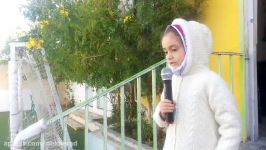 خواندن غزل نوآموز فاطمه ثابتیان پیش دبستانی خرد داراب