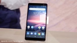 نگاه نزدیک به گوشی موبایل Nokia 8 Sirocco