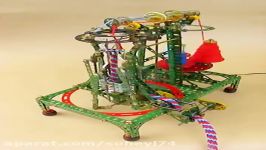 Meccano 3 yarn French knitting machine  overall view