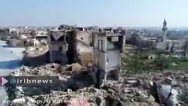 تصاویر هوایی #ویرانی های #حلب #درعا در #سوریه