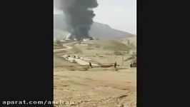 آتش سوزی ایستگاه پمپاژ نفت نوران در رامهرمز خوزستان