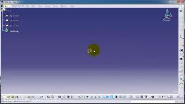 26 CATIA Beginner Tutorial Stard 3Ding Pad  Sketch on surface