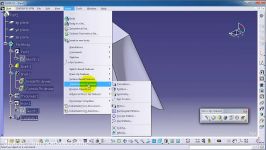 54 CATIA Beginner Tutorial SolidPart Rotation how to rotate a model