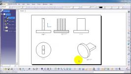 98 CATIA drawing Tutorial Activate View