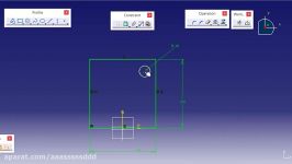 CATIA V5 Practice Design 1 for beginners  Catia Part modeling  Part Design  Engineer AutoCAD
