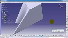 52 CATIA Beginner Tutorial Thickness Feature