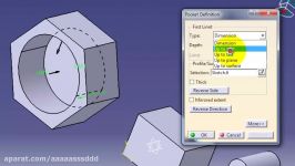 29 CATIA Beginner Tutorial Pocket Types