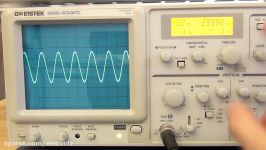 Intro Review and Tutorial of Analog Oscilloscopes Pt 2  GW Instek GOS 630FC