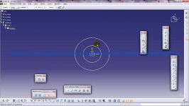 Catia V5 Tutorial How to Apply Formulas to Parameter to Make Constraints Relative