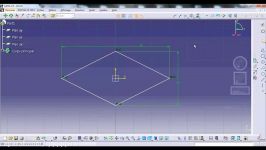 CATIA V5 Exhaust system wireframe and surface design part design