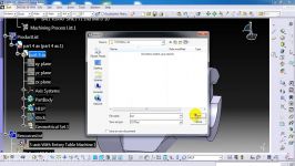 Catia tutorial Programming 4 axis machining step 1