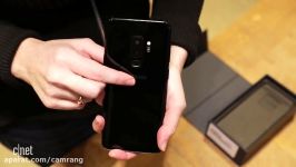 جعبه گشایی موبایل Samsung Galaxy S9 Plus رنگ مشکی