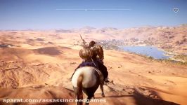  نمایی مرتفع شهر Siwa در Assassins Creed Origins 