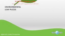 قالب پاورپوینت سه بعدی متحرک environmental puzzle