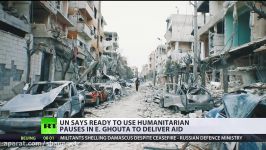 Path of Hope Humanitarian corridor prepared for civilians to leave East Ghouta