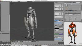 آموزش مدلسازی کاراکترهای بازی بوسیله Blender