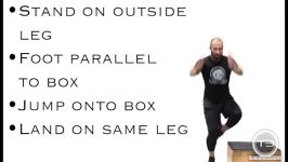 Single Leg Lateral Box Jump Lateral