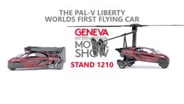 خودرو پرنده در نمایشگاه خودرو ژنو 2018 720p