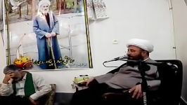 کلیپ یادگاری منبری جناب شیخ حسین تهرانی منزل مرحوم قندکاران 961215