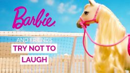 Try Not to Laugh Challenge  Barbie® Dreamhorse Compilation  Barbie