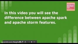 Big Data Framework #4  Difference between Apache Spark and Apache Storm