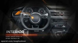 پروژه افترافکت تیزر تبلیغاتی خودرو New Black Car Promo