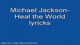 michael jackson  heal the world lyrics