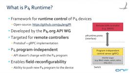 ONOS and P4Runtime  SDNNFV world congress L123  Technical Demo  October 2017