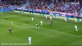 خلاصه بازی ایبار ۱ ۲ رئال مادرید لالیگا ۲۰۱۷۱۸