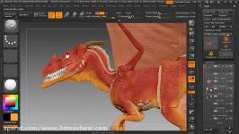 Time Lapse ZBrush Sculpting Dragon Concept  Pluralsight