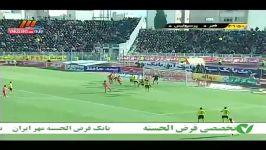 خلاصه بازی پرسپولیس فجرسپاسی روز یکشنبه 20 بهمن 92