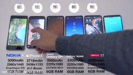 Samsung S9 S9+ vs iPhone X vs Galaxy Note 8 Battery Life DRAIN TEST