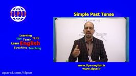 آموزش درس smple past tense متد tlps