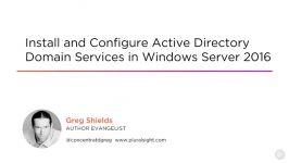 فیلم آموزش Install and Configure Active Directory Domai