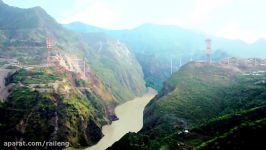 ساخت بلندترین پل راه آهن جهان بر روی رودخانه چناب کشمیر