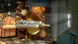 Маша и Медведь Masha and The Bear  Картина маслом 27 Серия