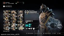 For Honor  Conqueror Season 5 Gear and Weapons