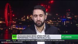 Russian man who spied for UK ‘critically ill’ after exposure to unknown substance